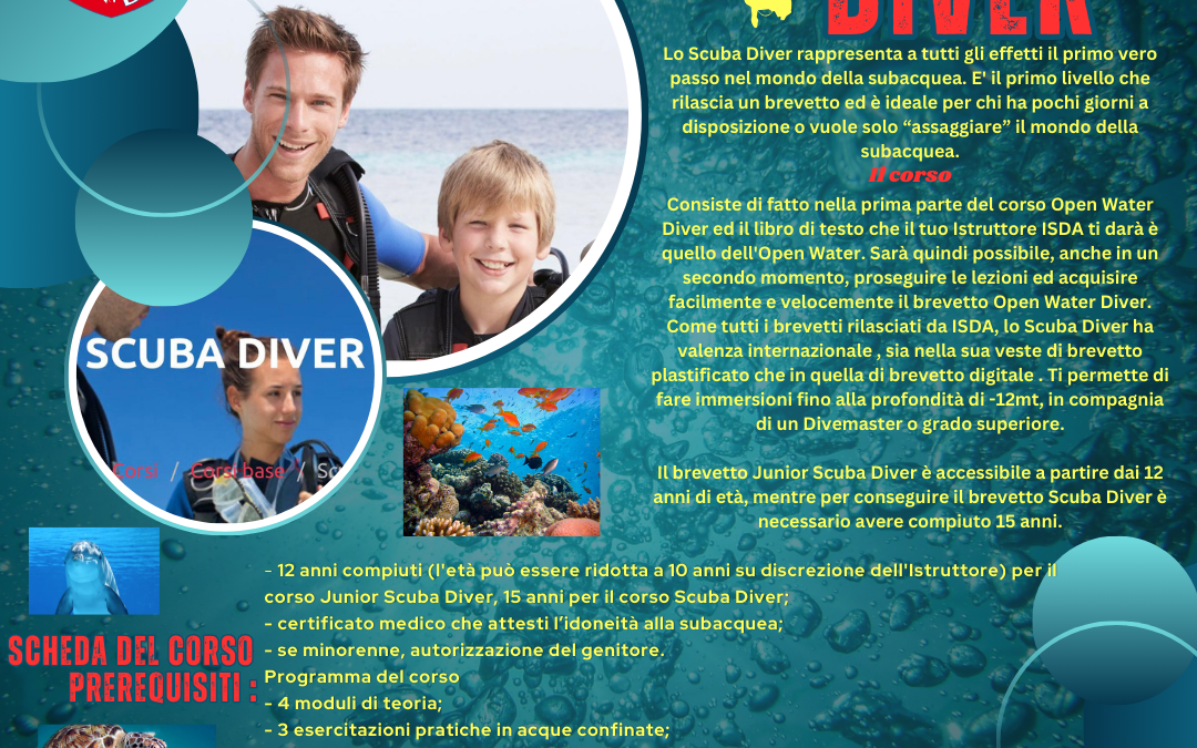 Brevetto Scuba Divers